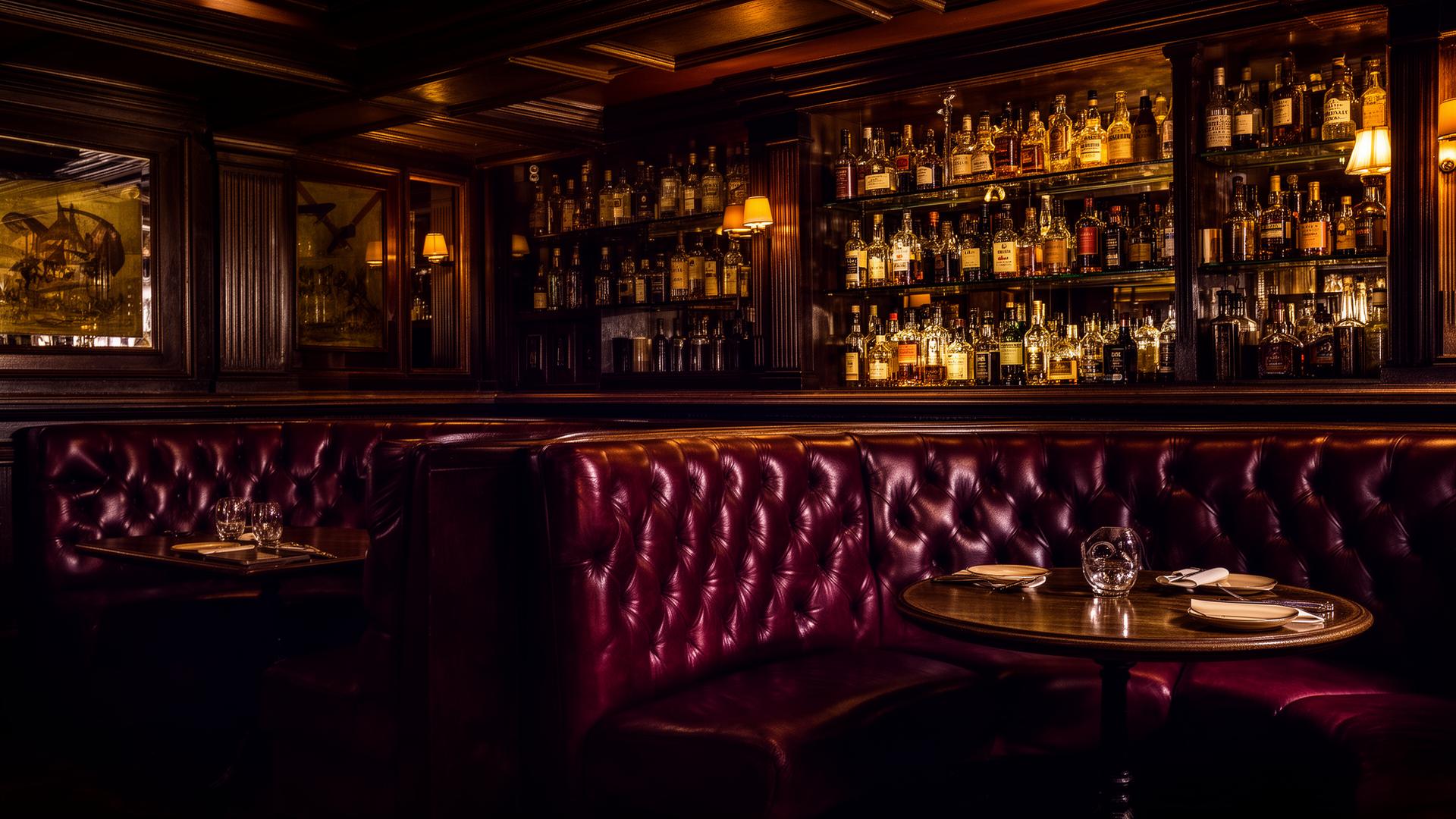 Interior of Pod'Room Pub